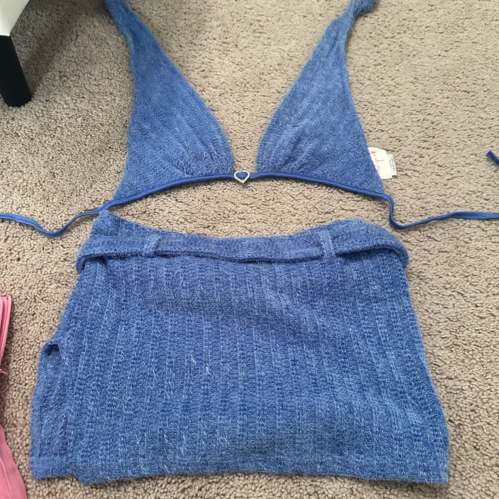 Blue size medium set worn once